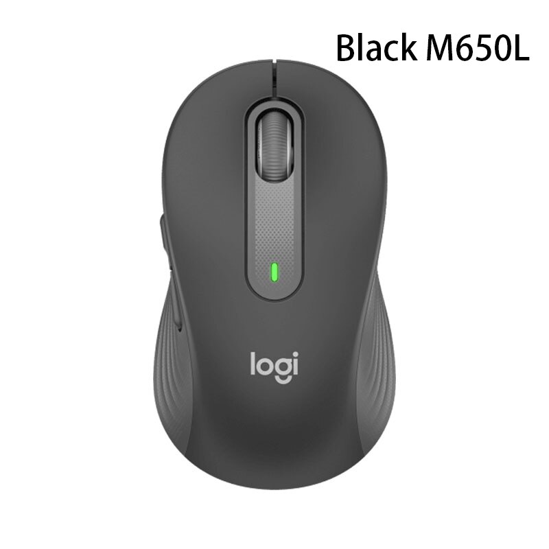 Logitech – souris optique intelligente M650 M650L, 400 DPI, sans fil, avec technologie de capteur, avec molette de défilement: Black M650L
