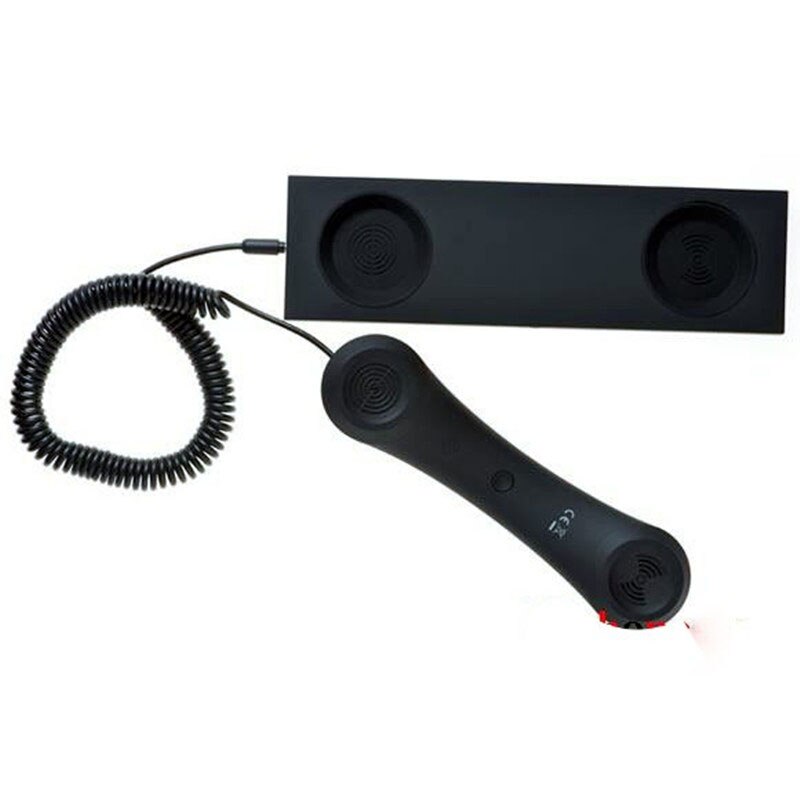 Retro Telefoon headset oortelefoon voor iphone 4 5 6 7 8 microfoon 3.5mm preventie straling Hoofdtelefoon voor samsung