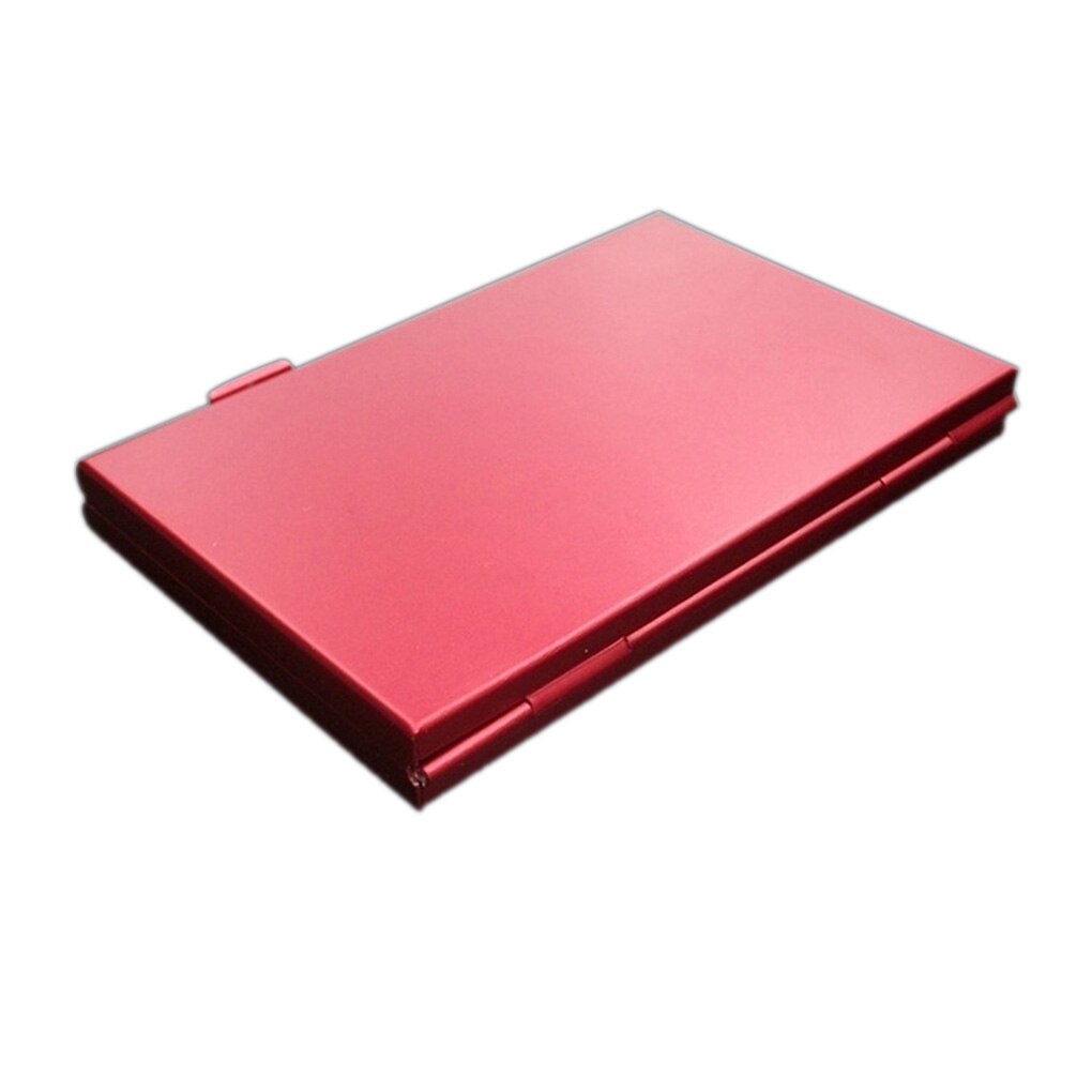 Neue Heiße Moderne stil Rot Aluminium Speicher Karte Lagerung Fall Box Halter Für Micro Memory SD Karte 24TF: NO.2