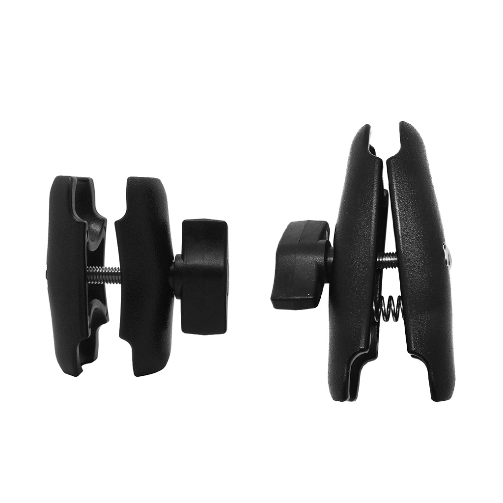 65mm o 95mm brazo de doble toma largo corto para Bases de bola de 1 pulgada para Gopro Cámara bicicleta motocicleta soporte de teléfono para montaje de Ram