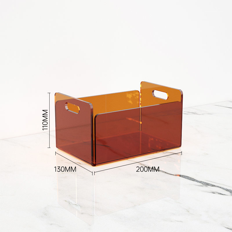 Clear Acrylic Storage Bins for Bathroom Organizer Pantry Storage,Cabinet Organizers Cosmetics Office Stationery Food & Beverage: MULTI