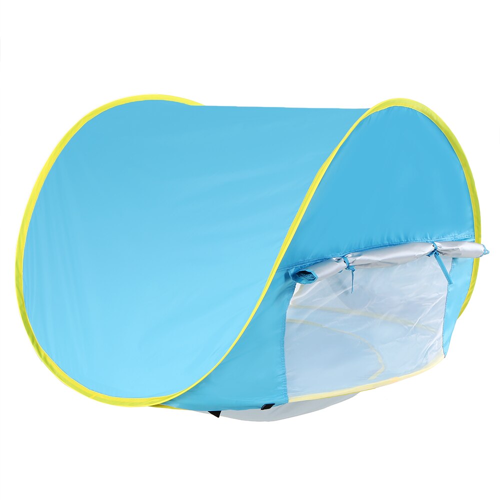 Solskjerm pool børn udendørs børn baby strand telt markise telt camping pop op vandtæt anti-uv solskærm bærbar bold pool
