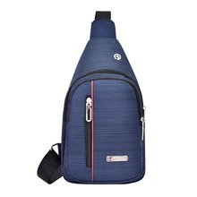 Mannen Schouder Taille Zakken Reizen Borst Riem Packs Mode Leisure Waterdichte Man Oxford Doek Korea Stijl Messenger Bag