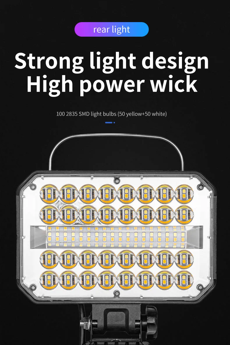 Buitenverlichting Projector Tuinverlichting Thuisgebruiker Batterijduur Projector Noodverlichting zonder batterij