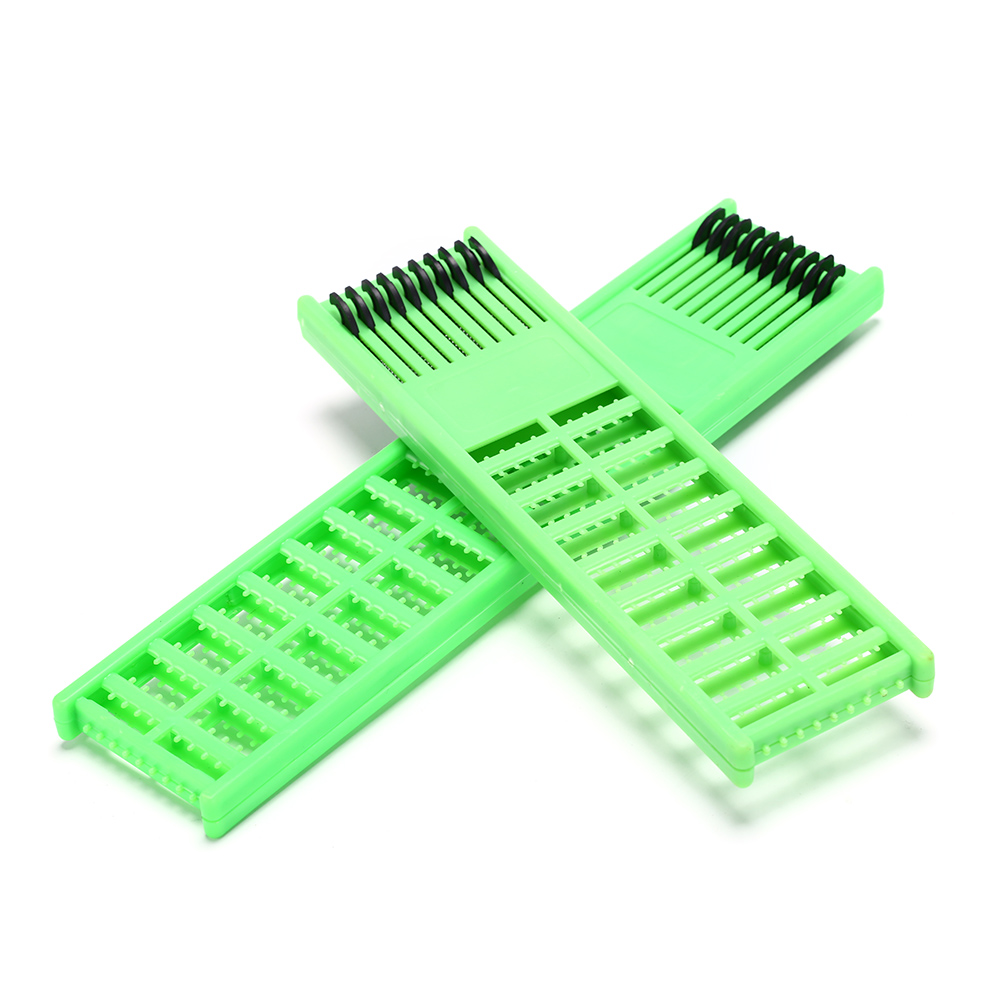 Double Faces Plastic Fishing Rig Leader Winder Board Fishing Leaders Store Spools Carp Fishing Rig Winders S/L Size