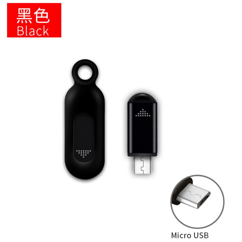 IR Appliances Wireless Infrared Remote Control Adapter Mobile Infrared phone Transmitter For IPhone/Micro USB/Type-C: For Micro usb black