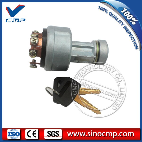 22B-06-11910 6 pins Excavator Ignition Switch for Komatsu PC360-7