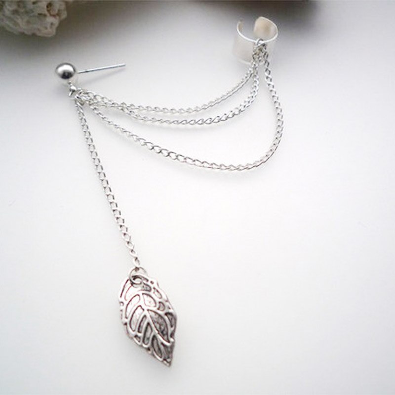 Humorcat Trendy Jacken Ohrringe Für Frauen Mädchen Blatt Pedant Ohrring