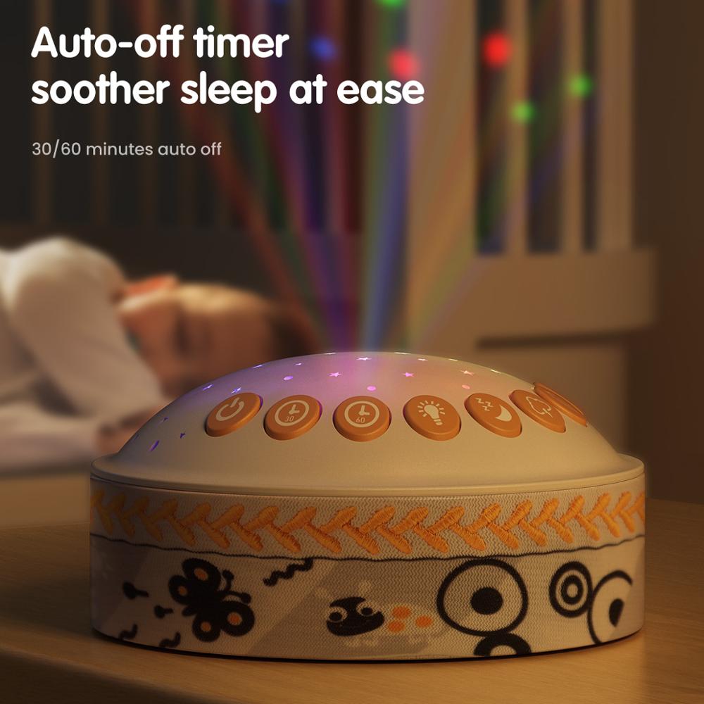 Tumama Nachtlampje Projector Kan Afstandsbediening Timer Auto-Shut Slaap Speelgoed Met Muziek Slaapkamer Slaap Decor Speelgoed Voor kinderen