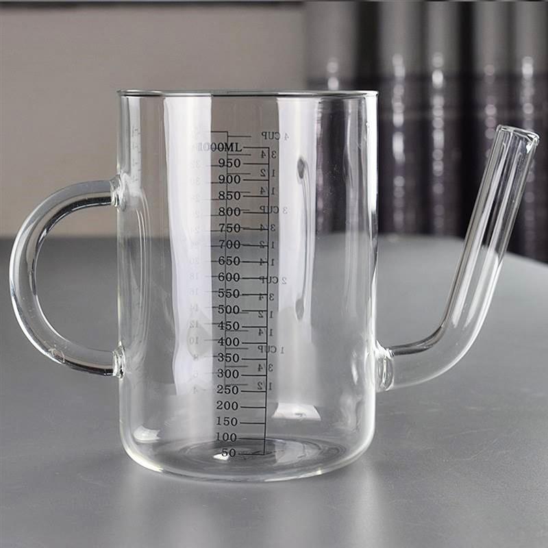 34 unzen Öl Wasser Trennung Tasse Fett Separator Wärme Beständig Öl Topf Multi Abschluss transparent Große Kapazität Messbecher
