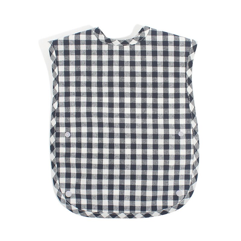 Baby Bib Waterdicht Kinderen Katoen Bib Baby Speeksel Handdoek Wegwerp Zomer Moeder En Baby Benodigdheden: Dark blue