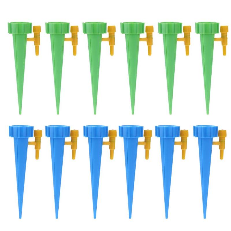 6/12pcs Automatic Drip Watering Irrigation Tool Kits Indoor System Houseplant Spikes For Gardening Plant Potted: 12pcs
