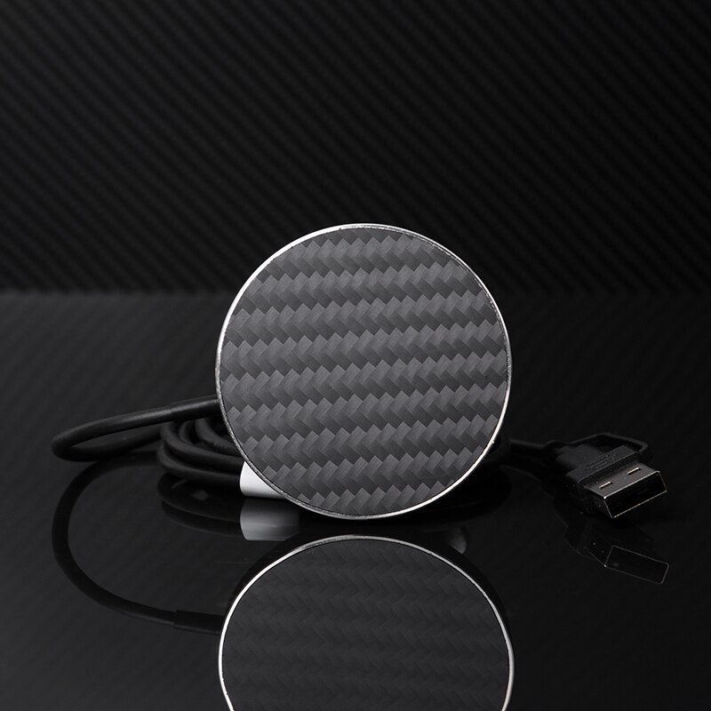 Carbon fiber auto magnetische halterung 15W drahtlose auto lade telefon halter auto drahtlose lade halter