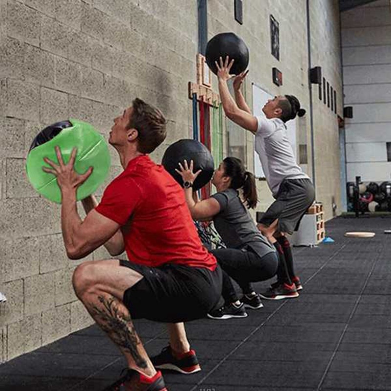 Boule de mur molle de boule de médecine vide de la couleur 35cm de -Ran pour des séances d'entraînement
