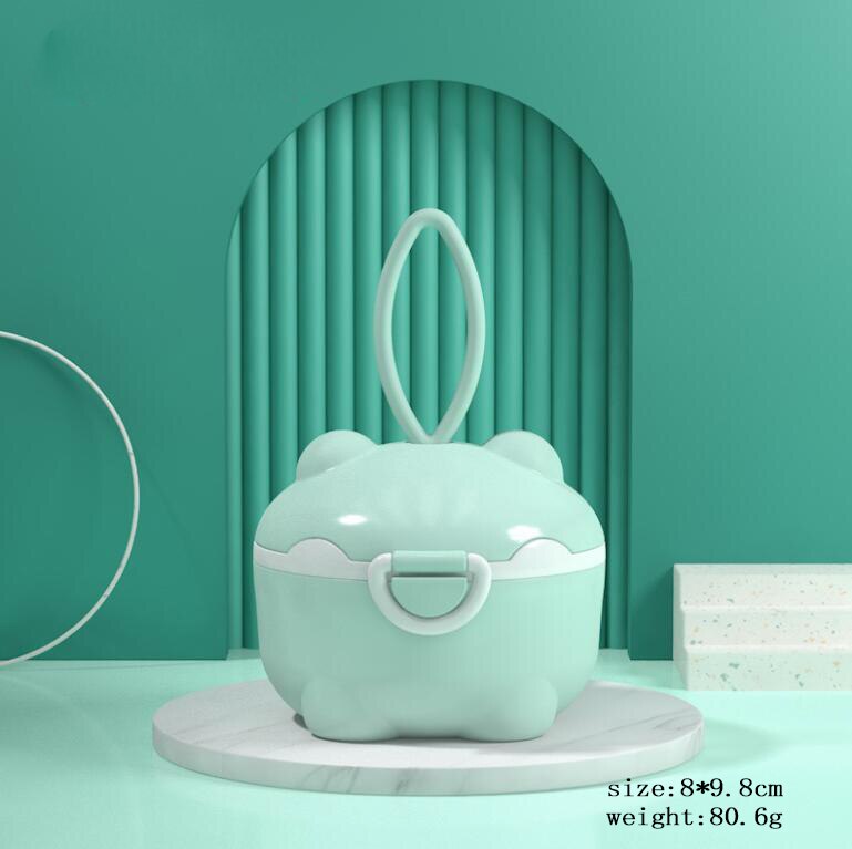 Portable Baby Food Storage Box Essential Cereal Cartoon Infant Milk Powder Box Fruit Snacks Feeding Food Storage Container Box: 14