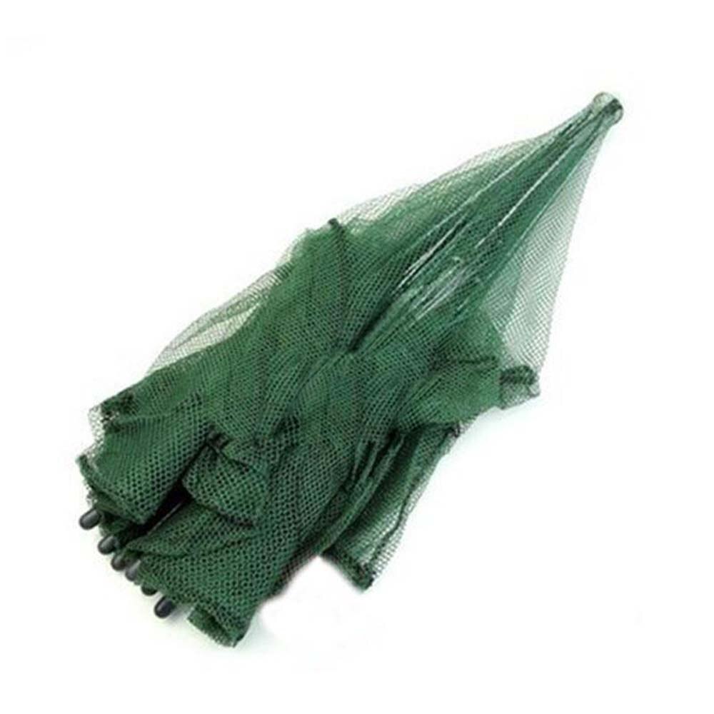 Folded Portable 20 Holes Fishing Net Network Casting Crayfish Catcher Shrimp Minnow Crab Baits Trap Cages Mesh Fish Nets Tool