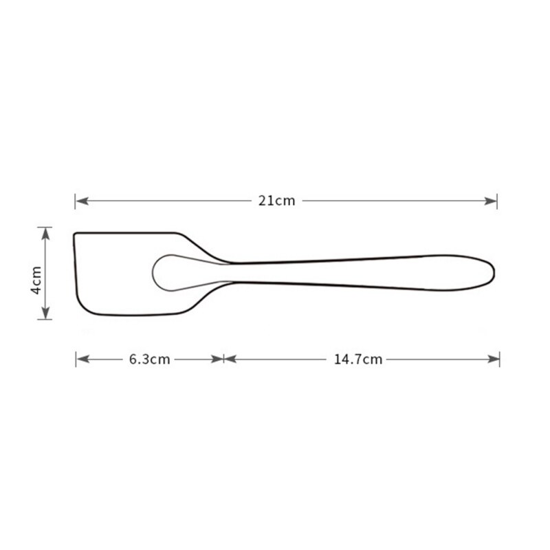 Premium Silicone Spatulas, Heat Resistant Non-Stick Rubber Scrapers Kitchen Bakeware Tool Utensils Tools Cooking Gadget,