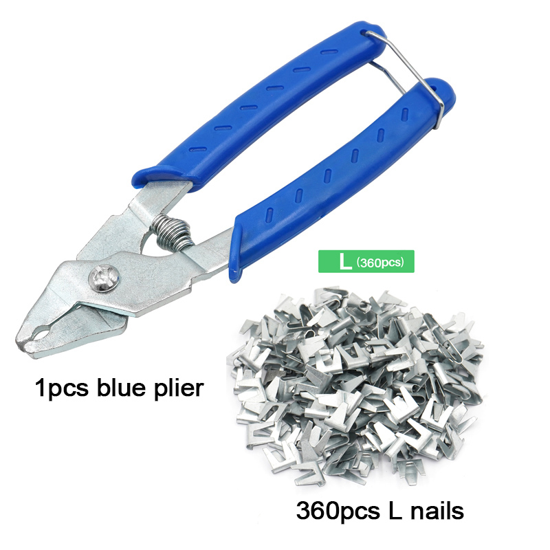 Poultry Cage Installation Pliers Wire Cage Clips Buckle Pliers Fasten Clamps for Farm Animal Cages Accessories Supplies: Blue