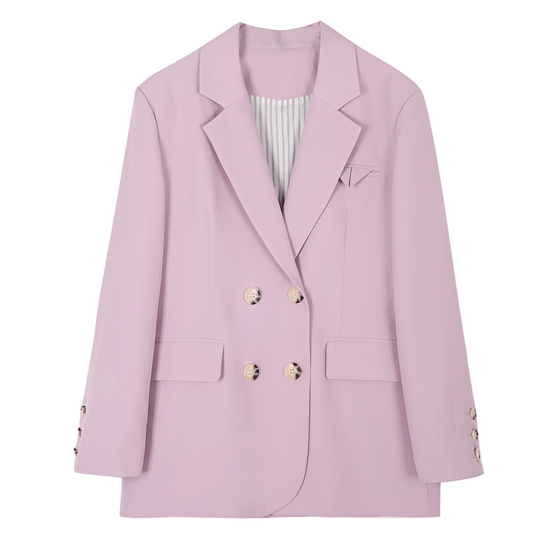 Conjunto de 2 piezas de , Blazer de mujer, abrigo cruzado y cuello de pico, manga corta, vestido con estampado Floral, ropa Vintage SL521: coat / S