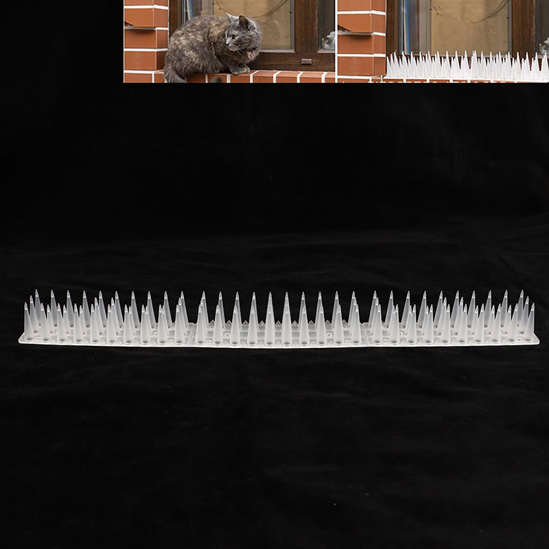 DIY Accessoires Repeller Kat Plastic Vogel Repellent Anti Duif Anti-vogel Eekhoorn Tuinhekken Controle Transparante Spikes