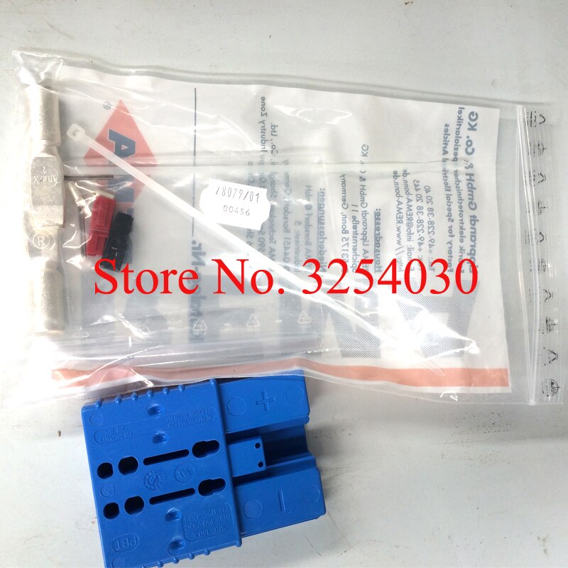 Leveren Geïmporteerd Duitsland Orginal Blauw 150 V 160A REMA Batterij Connectors Blauw SRE160 voor Elektrische Pallet Vrachtwagens