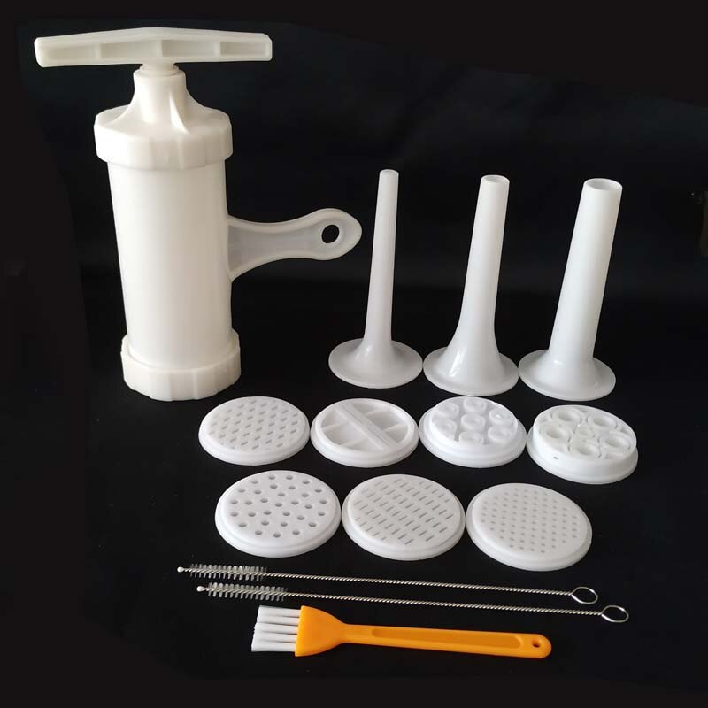 Máquina Manual para hacer fideos, prensa para Pasta y espagueti, exprimidor de frutas y verduras, embutidor de salchichas