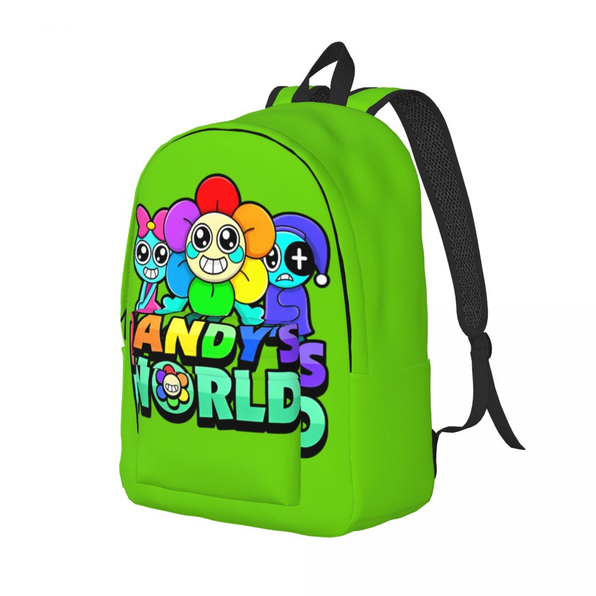 Dandys World Backpack for Men Women Teenage Student Hiking Travel Daypack Cartoon Game Laptop Computer Shoulder Bag Durable