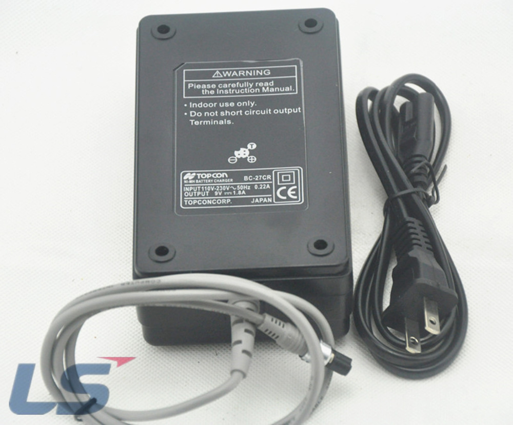 nouvelle TOPCON BC-27CR CHARGEUR POUR TOPCON BT-52A BT-52QA BATTERIE dock de charge 3PIN L'UE PRISE US