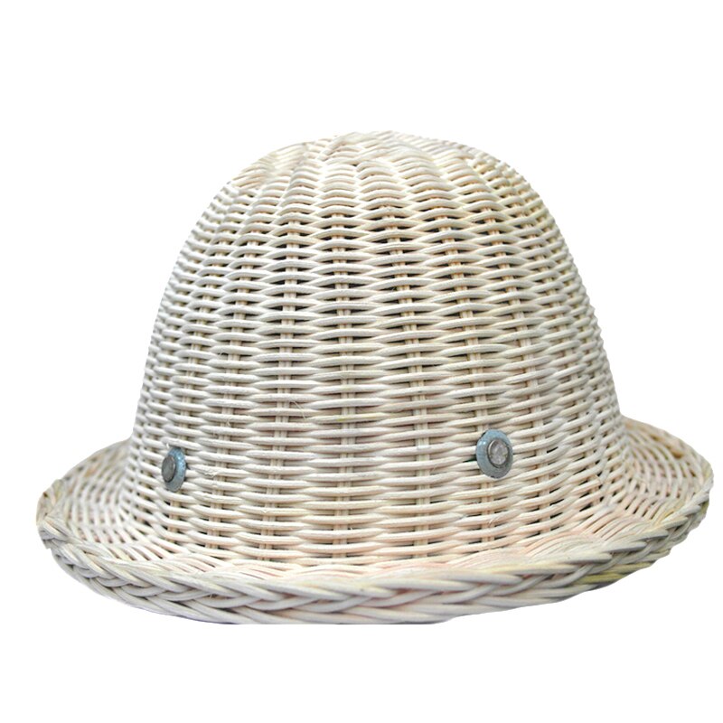 Bambu hatt hjälm andas sommar skyddshjälmar konstruktion hård keps för arbetstagarnas skydd: Typ 1