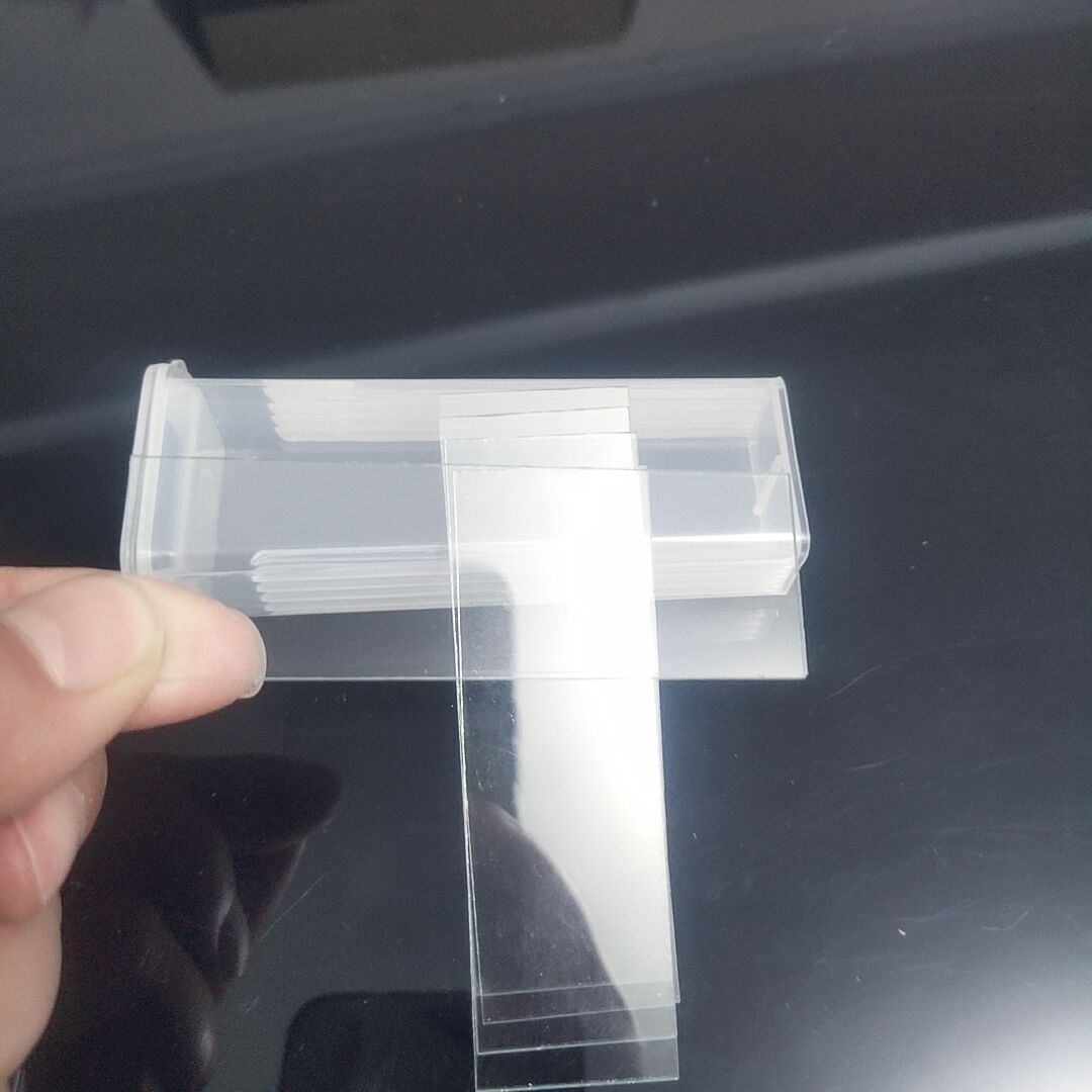 Cavity Glass Coverslips Double Single Concave blank Microscope Glass Slides Reusable Laboratory Blank Sample Cover Glass