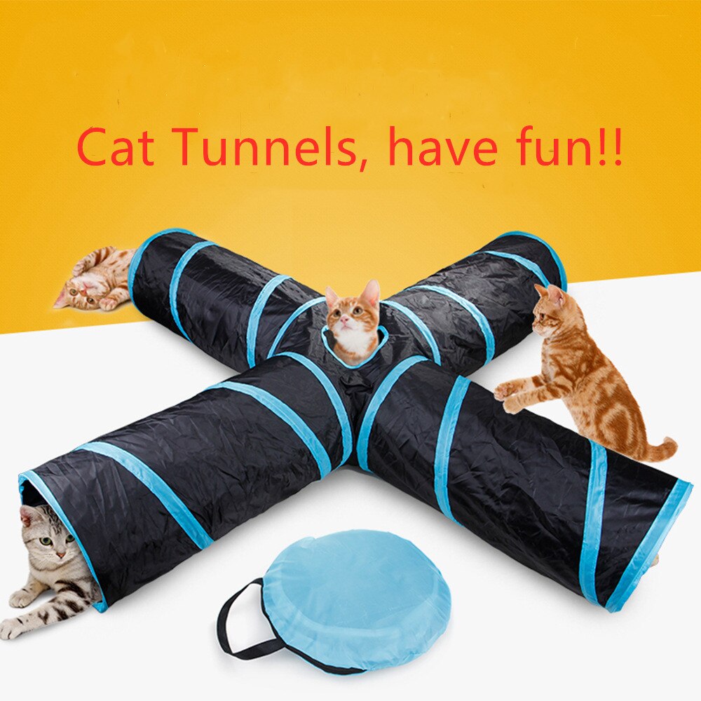 Foldable Cat tunnels/bunny tunnel