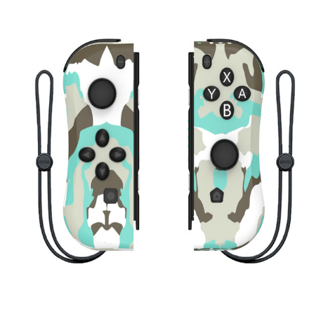 juego interruptor inalámbrico controlador izquierda Bluetooth Gamepad para Nintend interruptor NS Juego con mango: Camouflage