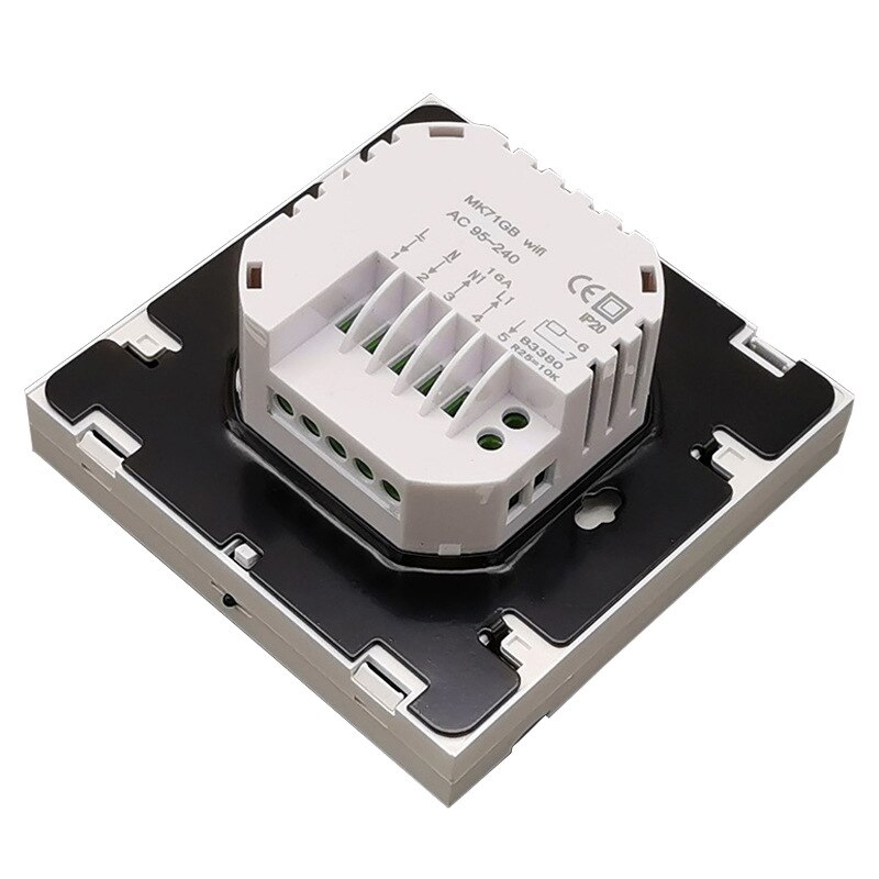 Smart Home Intelligent Room Wifi Thermostat Tuya Remote Control Temperature Controller Supports Alexa, Google Home 95~240V AC