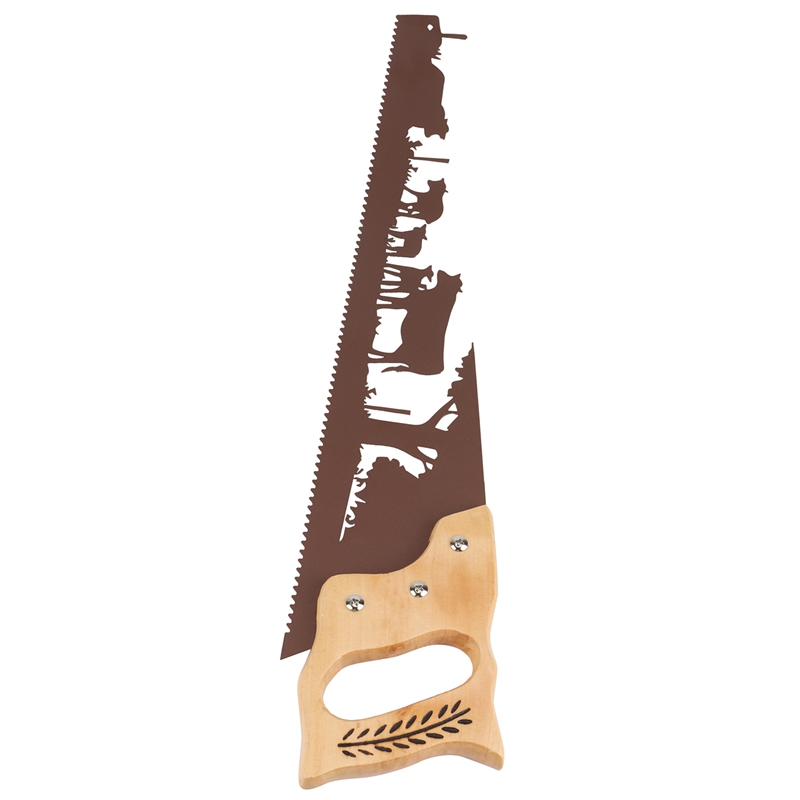 Cut Hand Saw Metal Art, Metal Art Saw Wall Decoration, Garden Art, For Living Room, Bedroom, Bathroom Indoor Outdoor