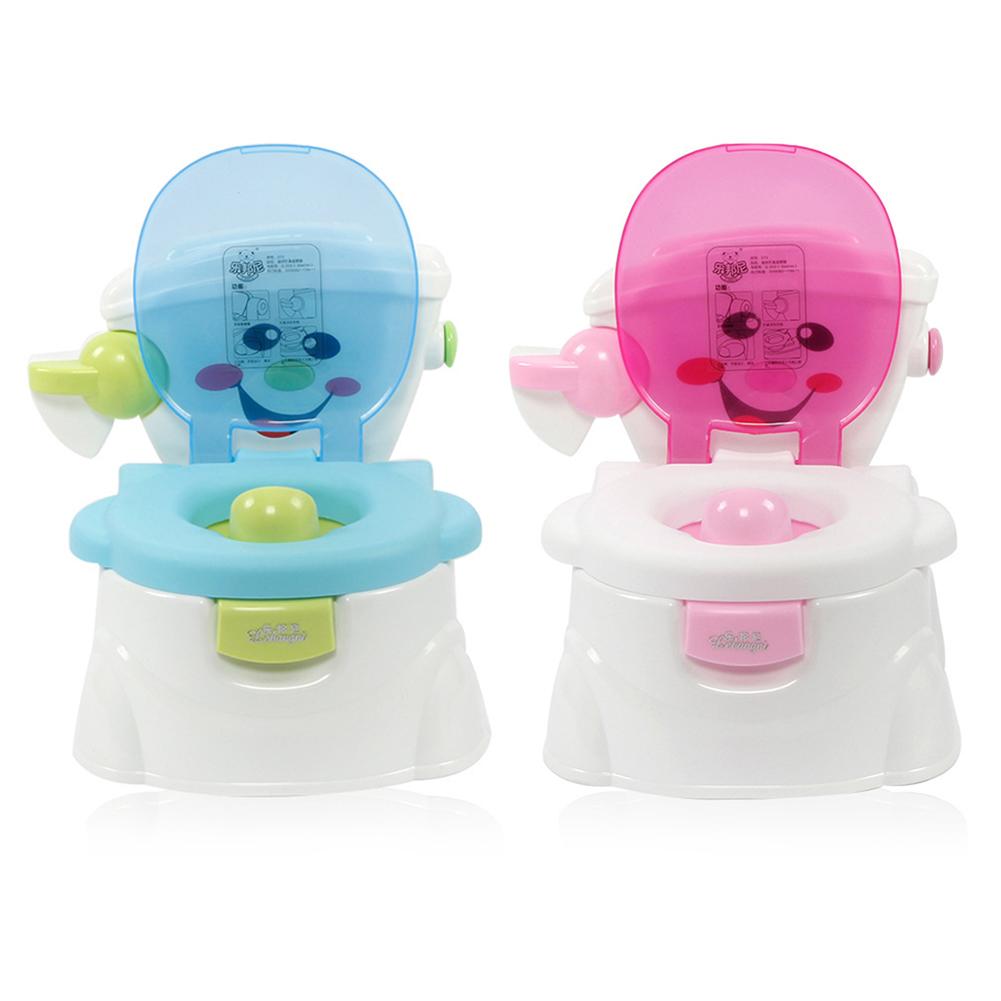 Kids Training Potty Chair Cute Baby Potty Multifunction Toilet Seat Girls Boy Pot for Household Babies Toilet Supply