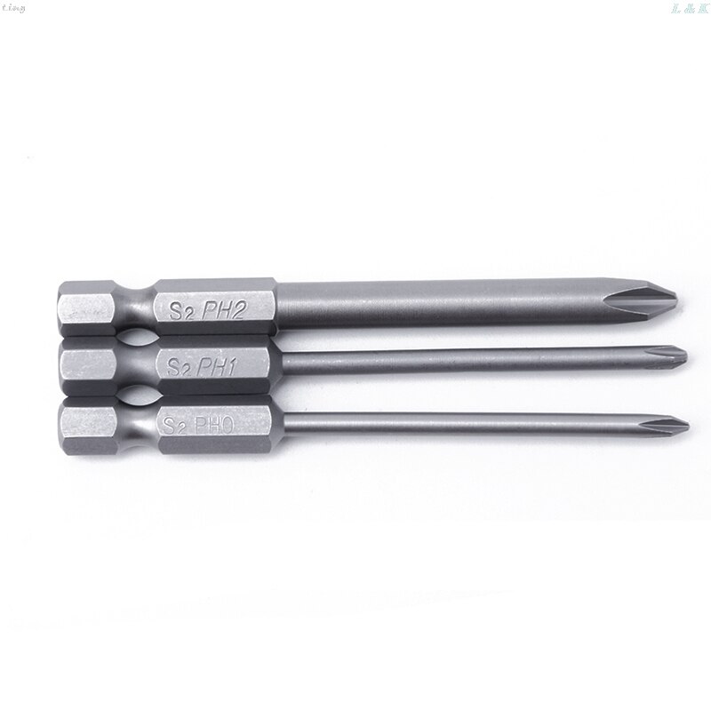 8 Pc Maten Gelegeerd Staal Magnetische Cross Head Schroevendraaiers 75 Mm Lengte 6.35 Mm Handvat