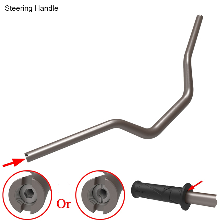 Zubehör Richtung Griff Rocker Arm Verknüpfungen und Rechts Schalter Rückspiegel Hand Wache Schalter Für Zontes 125-G1/g155 SR