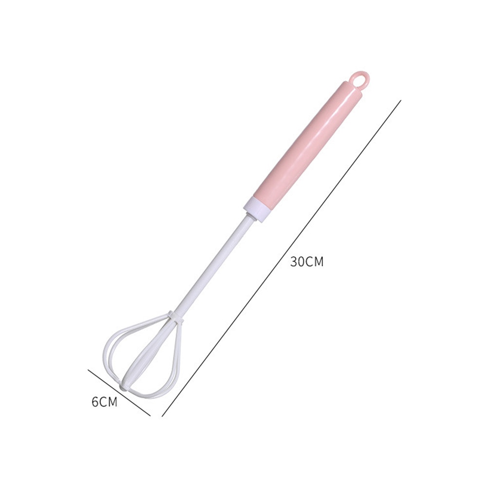 Hand Whisk Egg Beater, Egg Mixer ceramics Handle Beating & Stirring Milk Frother for Kitchen Cooking Baking Whipping Tool