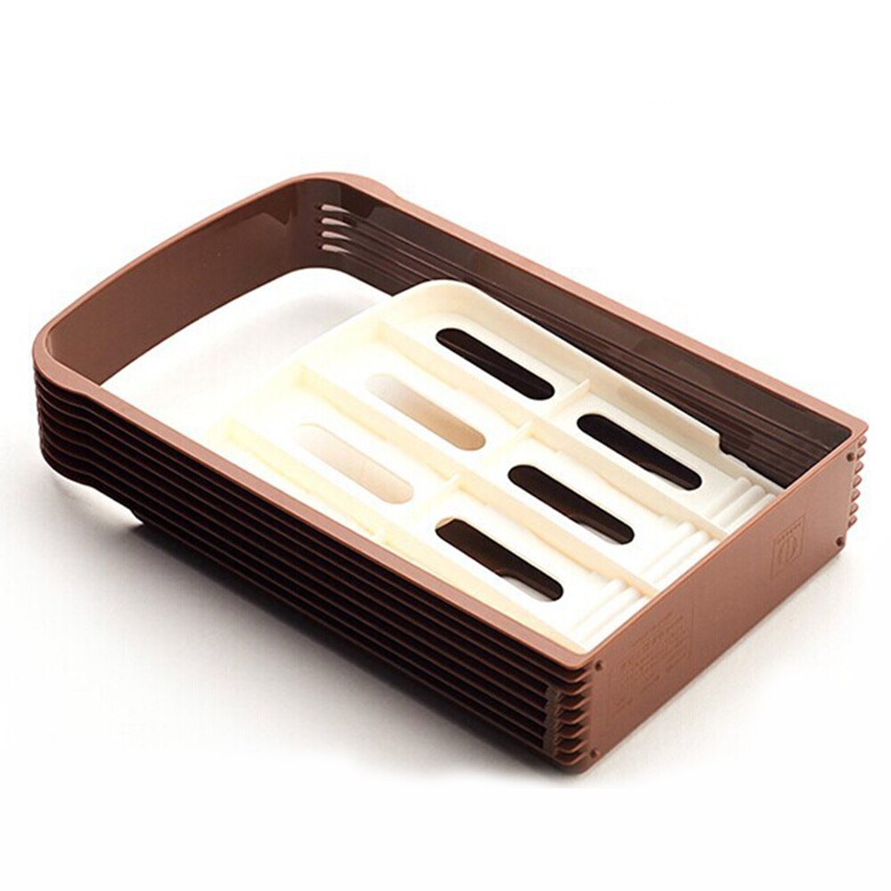 Practical Toast Bread Slicer Foldable Loaf Cutter Rack Cutting Guide Slicing Tools Kitchen Accessories