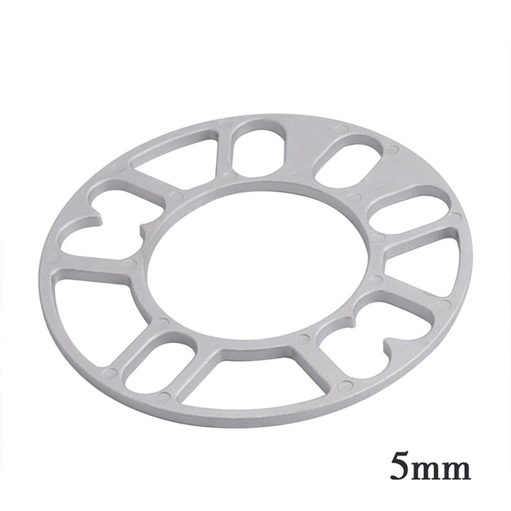 Espaciadores de rueda de coche Universal, adaptador de placa de cuñas, apto para 4x100, 4x114,3, 5x100, 5x108, 5x114,3, 5x, 5x120, 1 unidad: 5mm