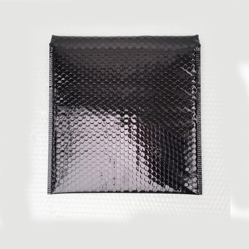 50 Stuks Cd/Cvd Verpakking Bubble Mailers Goud Papier Gevoerde Enveloppen Bag Bubble Mailing Envelop Tas 15*13Cm + 4Cm