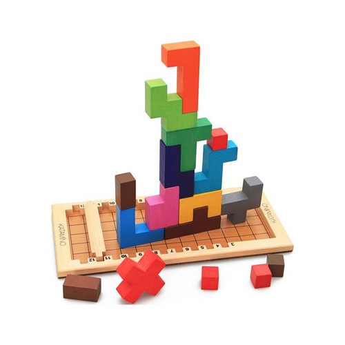 Katamino Geest En Intelligentie Ontwikkelaar Hout Game Visuele Intelligentie Booster Familie Spel