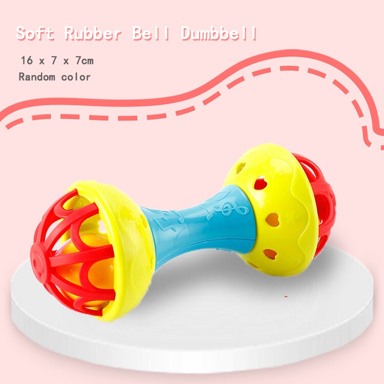 Zachte Rubberen Hand Grijpen Bal Kruipen Mobiles Baby Speelgoed 0 3 6 12 Maanden Oude Zintuiglijke Baby Speelgoed Voor Peuters rammelaars Jongens Meisjes