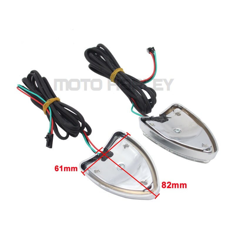 Motorcycle Aero Head Marker Red Indicator Lights Turn Signal Case for Honda Goldwing GL1800 GL 1800 F6B Airbag