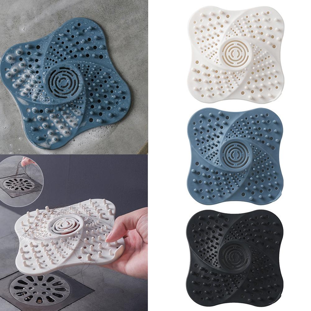 Cute Floor Drain TRR Washable Durable Bathroom Drain Shower Hair Catcher Plug Sink Strainer Filter Kitchen Accessories