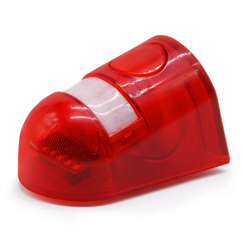 Waterproof Solar Security Light Human Body Induction Sound Warning Light 30-day Long Battery Life Alarm Supplies