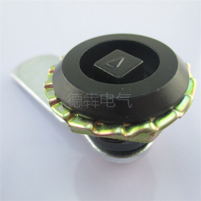 10PCS Square shape Handle lock Distribution box control cabinet switch cabinet door Rotary tongue lock Four corners lock