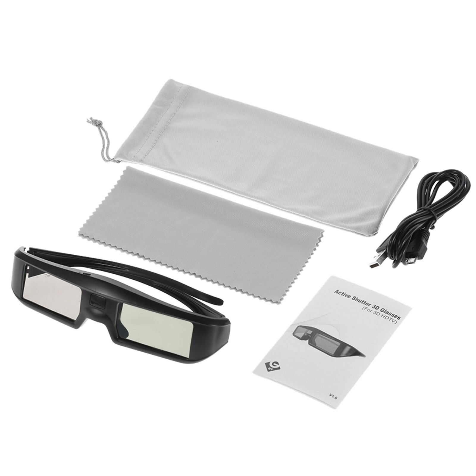 Gafas de realidad Virtual para TV LG / Sony / Mitsubishi / Sharp /Toshiba 3D, gafas con obturador activo 3D de G06-BT, BT, señal 3D