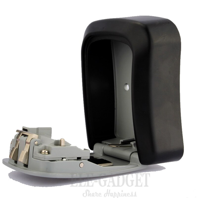 Heavy Duty Key Safe Box Storage Organizer With 4-Digital Combination Lock Password Unlock Metal Key Hidden Safe Box