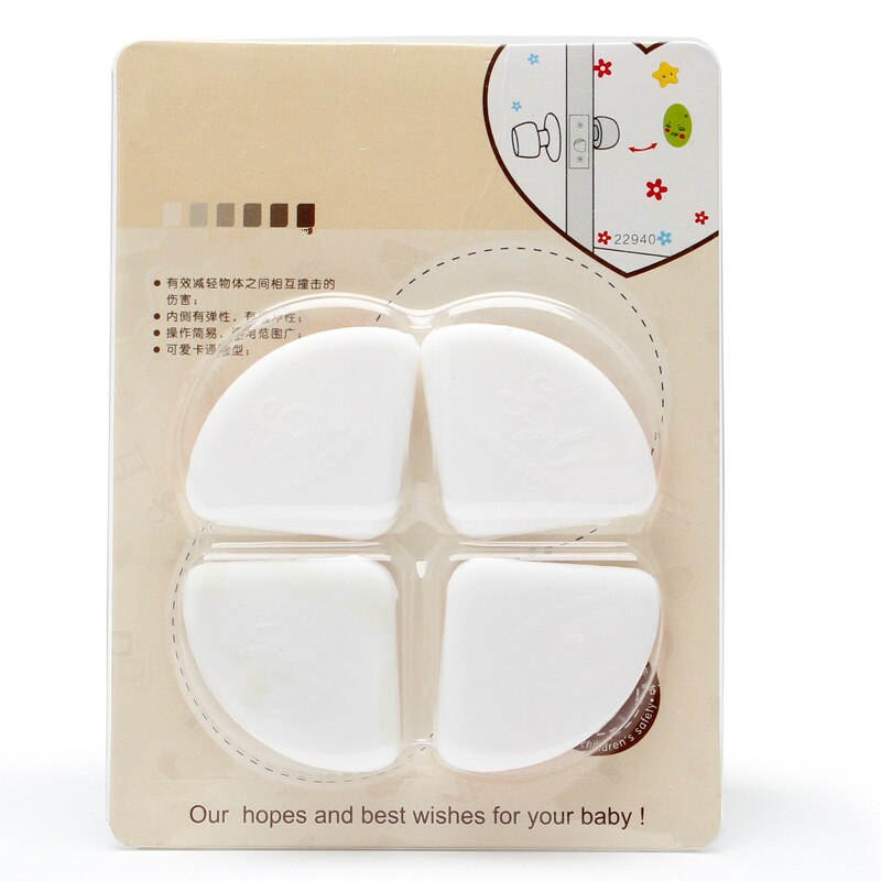 4 Stks/set Veiligheid Glazen Tafel Conner Protector Guards Voor Baby Peuter Kids Hoofd Meubels Edge Anti-Collision Bumper Pad cover